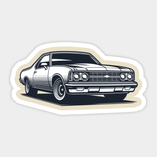 Chevrolet El Camino Sticker